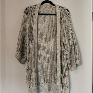 Free People Open Knit Cardigan. sz M